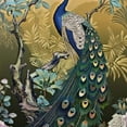 thumbnail image 6 of WYYP Peacock Birds Garden Round Tablecloth Waterproof Resistant Fabric 100% Polyester Fiber White, 6 of 8