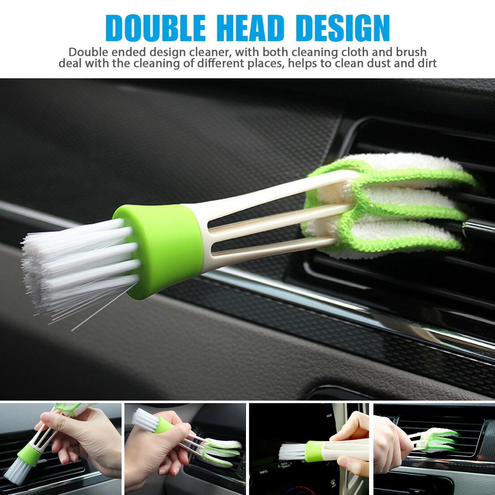 EIMELI 13PCS Car Detailing Cleaning Kit Engine Auto Detailing Brush Wash for Wheel Clean Set