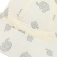 thumbnail image 4 of Nwiuh Kids' Quick Dry Beach Bucket Sun-Hat for Swimming (Grey, 3-12 Months), 4 of 4