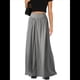 thumbnail image 2 of Pantalones Palazzo Holgados de Cintura Alta Elástica para Mujer, Informales, con Bolsillos, Holgados y Largos de Otoño Gris M, 2 of 8