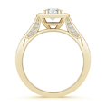thumbnail image 2 of ANGARA Lab Grown Diamond Cushion Halo Ring for Women in 14K Yellow Gold (Size-5.5mm| Color-F-G| Clarity-VS) | April Birthstone, Anniversary, Jewelry Gift for Women | Lab-Grown Diamond Ring, 2 of 6