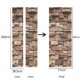 thumbnail image 3 of (77x200cmV)Door Sticker Trompe l'oeil Effect 3D Interior PVC Wall Stickers for Decoration Wall Living Room Kitchen Bedroom Bathroom Wallpaper, 3 of 5