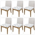 thumbnail image 2 of KLL Playful Polar Bear Pals Pattern Seat Covers for Dining Room Chairs,Washable Chair Seat Chair Covers Seat Protector-Six Piece, 2 of 7