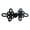 Black, variant on Multiple Color Handmade Sewing Fasteners Featuring Chinese Traditional Buttons Perfect for Sweater Scarf Cardigan