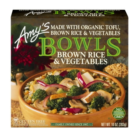 Amy's Bowls Brown Rice & Vegetables, 10.0 OZ