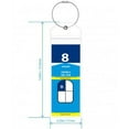 thumbnail image 5 of GreatShield 8 Pack Cruise Luggage Tag Holder, Premium Zip Seal Weather Resistant Clear PVC Plastic Pouch With Steel Loops, Cruise Ship Essentials For Royal Caribbean & Celebrity Cruises Travel, 5 of 6