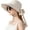 Beige, variant on Womens Sun Hat UPF 50+ Wide Brim Gardening Hat with Neck Flap