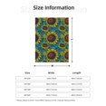 thumbnail image 5 of Sikiie Sunflowers Cozy Flannel Fleece Throw Blanket: Lightweight & Thick for All Seasons - Perfect for Women, Men, & Kids"40"x30", 5 of 6