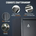 thumbnail image 4 of 5-6 Long RifleSafe pour Fusils et Pistolets à Domicile, Grand Coffre-Fort de Sécurité pour Fusils et Fusils de Chasse, Épaissi, avec Clavier Numérique, Étagère de Rangement Amovible et Rack Ajustable, 4 of 9