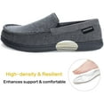 thumbnail image 4 of Ravelier Footwear Men's Liam Jersey Knit Moc Slipper, 4 of 7