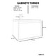 thumbnail image 5 of Gabinete De Baño TURNER Con Lavabo y Llave Minimalista, 5 of 5
