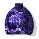 thumbnail image 4 of Abrigo de hombre con diseño de árbol de coco, chaquetas de invierno a la moda para hombre 2024, cálidas rosas, frescas, nuevas en abrigos de plumón, flores con impresión 3D de alta calidad, 4 of 4