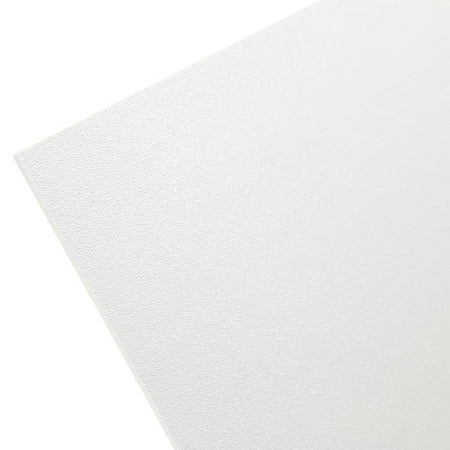 5 pack- WHITE ABS PLASTIC SHEET 1/16" Thick 8" X 12" Nominal