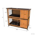 thumbnail image 5 of Ware Manufacturing Premium Plus Double Decker Hutch for Rabbits and Small Pets, 5 of 6