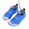 thumbnail image 4 of NexTorq Cruise Must Haves, Women's Water Shoes, Foldable Shoes, Swimming Shoes Men, Water Shoes for Womens Mens Barefoot Quick-Dry Aqua Socks for Beach Swim Surf Yoga Exercise Soles, Blue, 8, 4 of 4