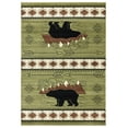 thumbnail image 5 of United Weavers of America Lodge Animal Print Loomed Area Rug, 1.83' x 2.67', 5 of 6