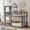 Grey, variant on Twin over twin bunk in white | With playhouse wall and window | Creates an imaginative and enjoyable space