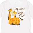 thumbnail image 4 of Inktastic My Auntie loves me Boys or Girls Long Sleeve Toddler T-Shirt, 4 of 5