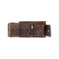 thumbnail image 5 of CTM  Oil Pull Up Leather Euro Bifold Wallet (Men), 5 of 6
