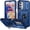 Blue, variant on REQO Case for Samsung Galaxy A16 5G/A17 5G/A26,360° Kickstand & Slide Camera Cover,Military Heavy Duty Shockproof Hard Shell Protective Cases,6.7 inch