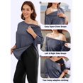 thumbnail image 3 of Camiseta de hospital Deyeek para mujer después de una cirugía de hombro, 3 of 7