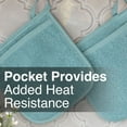 thumbnail image 6 of RITZ Terry Pocket Mitt Set, 4-Pack, Dew, 6 of 6