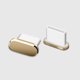 thumbnail image 1 of 5-pack USB Type C Dust Cover, USB C Port Dust Cover - Gold, 1 of 2