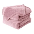 thumbnail image 1 of Luxury Fleece Bed Blanket Woven Mesh, 1 of 8