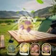 thumbnail image 1 of Xihbxyly Ventilador Portátil para Exteriores, Ángulo Ajustable, Control de Velocidad Del Viento Continuo, Bajo Nivel de Ruido, Recargable Por Usb, Compacto y Ligero, para Uso En Oficina y Hogar, Verd, 1 of 7