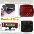 thumbnail image 4 of Wireless Trailer Lights Magnetic,Wireless Trailer Lights,2025 New Led Wireless Tail Lights for Trailer,Rechargeable Towing Light Kit with Powerful Suction Base for Trucks,Boat,RV,Vehicle, 4 of 9