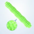 thumbnail image 4 of KMWGRE Indestructible Dog Bone Chew Toy for Teeth Cleaning Care Interactive Squeaky Chew Stick Brush Puppy Chewing Bone for Aggressive Chewers Green 23X4CM, 4 of 8