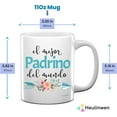 thumbnail image 3 of Godparents Proposal Gifts, Madrina and Padrino Coffee Mugs Set of 2, Quieren Ser Mis Padrinos De Bautizo, Padrinos De Bautizo Propuesta, Quieres Ser Mi Madrina De Bautizo, 3 of 7