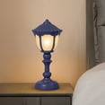 thumbnail image 5 of Lámpara de noche LED de plástico Retro Mesa portátil Luz Regalos de vacaciones (Azul oscuro) Hugtrwg Libre de BPA, 5 of 5