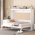 thumbnail image 1 of Full Size Murphy Bed Wall Bed,White, 1 of 12