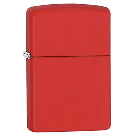 Zippo Classic Red Matte Pocket Lighter