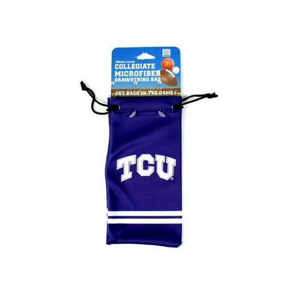 TCU Horned Frogs NCAA Microfiber Glasses Bag