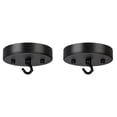 thumbnail image 2 of Yongwei Ceiling Canopy Pendant Light Set - Black Chandelier Mount, 2 of 8