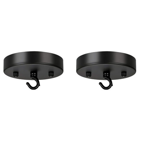 

2Pcs Stylish Ceiling Lamp Plate Living Room Kitchen Practical Lamp Ceiling Plate