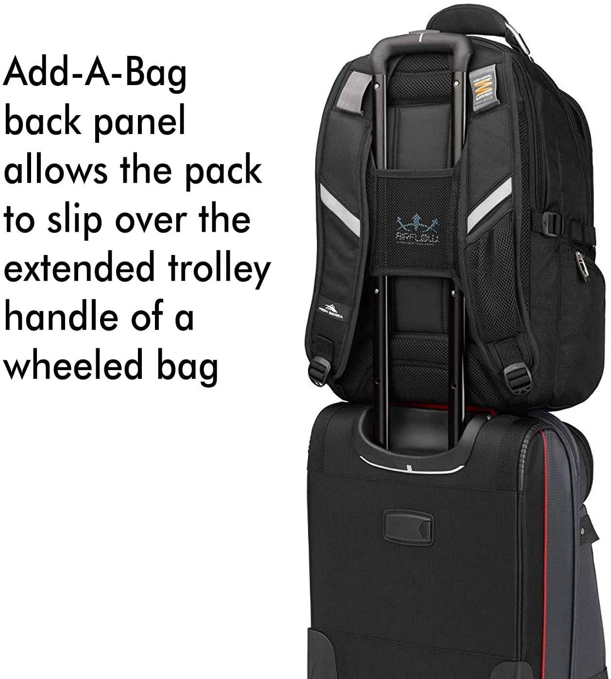 High Sierra Elite Backpack, Black 