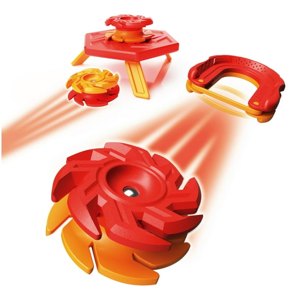 Set de inicio Magnetic Trick Shot System Fat Brain Toys Magshuto Mag-Kit Series 1 Flamepiercer rojo