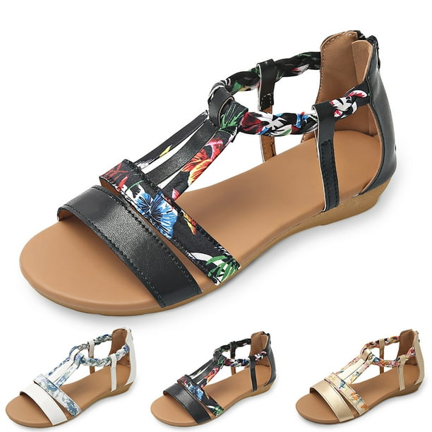 WILLBEST Sandalias De Plataforma Para Mujer, Sandalias Con Punta De Clip Para Mujer, Chanclas De Playa De Gelatina, Sandalias Planas De Verano Para Estudiantes Femeninas, Moda Coreana