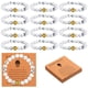 thumbnail image 1 of Juego de pulseras de baloncesto Ecation con cuentas de piedra de hoja de 18 cm, 1 of 7