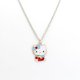 thumbnail image 1 of Collares de cadena con dibujos animados de Hellokitty Sanrio para niños, collar de aleación de gatito ahuecado, regalo de cumpleaños para mujeres y niñas, 1 of 5