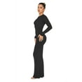 thumbnail image 3 of REORIA Women Long Sleeve Bodycon Dress Sexy Crew Neck Ribbed Basic Maxi Dresses Slim Fit, 3 of 7