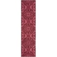 thumbnail image 5 of SAFAVIEH Wyndham Louise Medallion Wool Area Rug, Red, 8'9" x 12', 5 of 10