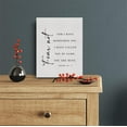 thumbnail image 2 of Bible Verse Canvas Print Decor Fear Not for I Have Isaiah 43 : 1 Wall Painting Posters Artwork 12\u201dX15\u201d Modern Home Decoration (Framed), 2 of 6