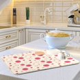 thumbnail image 6 of Heart and Dot Dish Drying Mat 18x24 Absorbent Microfiber Draining Rack Pad for Kitchen Counter Sink, 6 of 8