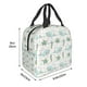 thumbnail image 3 of Fotbe Whale And Turtle Bolsa Térmica con Estampado y Forro de Aluminio Grueso Bolsa de Almuerzo con Bolsillo Frontal para Hombres y Mujeres, Ideal para Trabajo, Escuela, 3 of 8