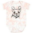 thumbnail image 3 of Inktastic French Bulldog Portrait Boys or Girls Baby Bodysuit, 3 of 5