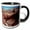 Black/White, variant on 3drose, Cassidy Arch - Capitol Reef National Park, 11oz Two-tone Black Mug